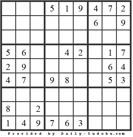 Daily Sudoku