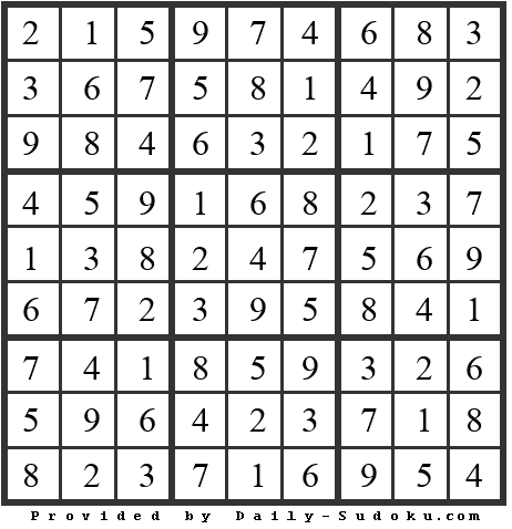 Daily Sudoku