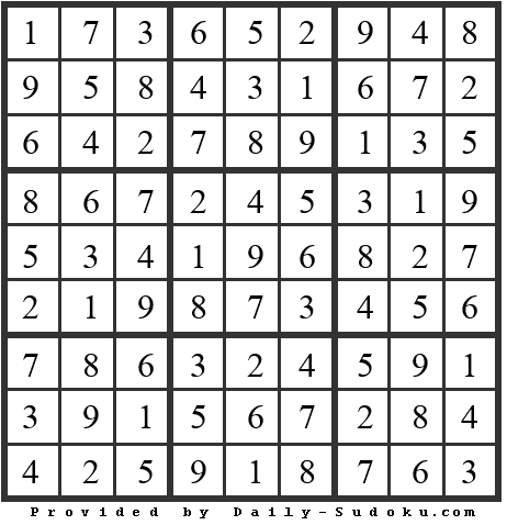 Daily Sudoku