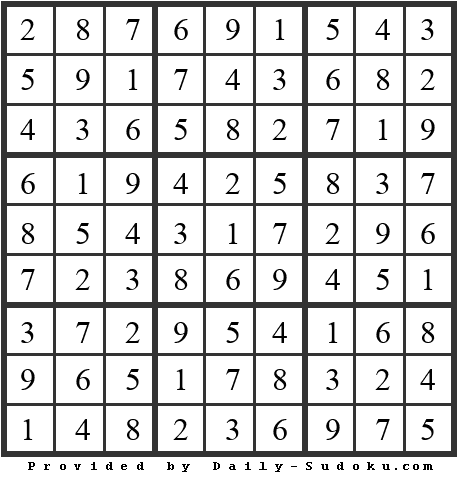 Daily Sudoku