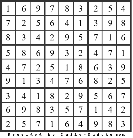 Daily Sudoku