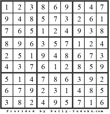 Daily Sudoku