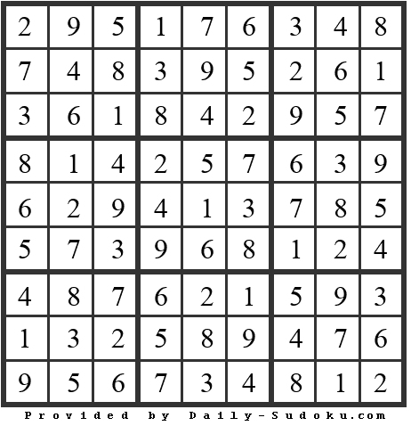 Daily Sudoku