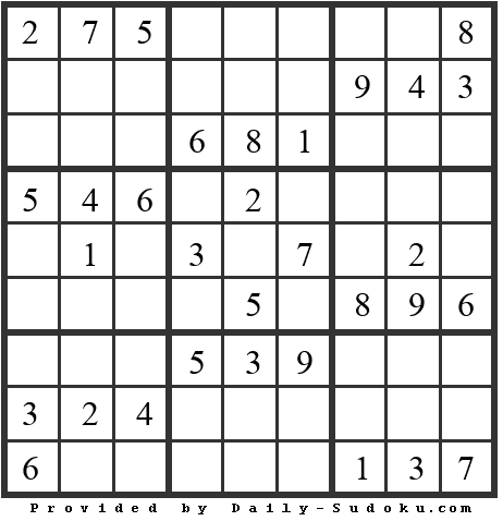 Daily Sudoku