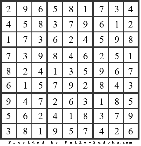 Daily Sudoku