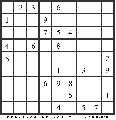 Daily Sudoku