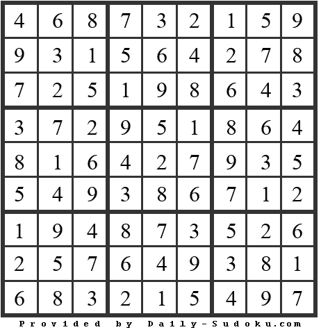 Daily Sudoku