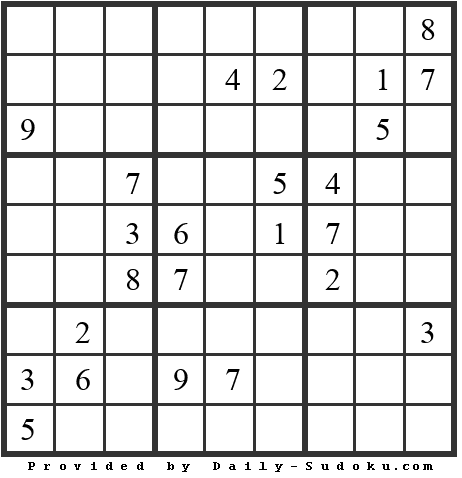 Daily Sudoku