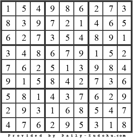 Daily Sudoku