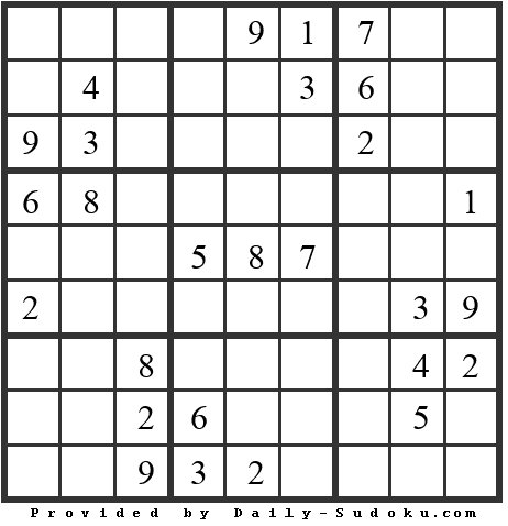 Daily Sudoku