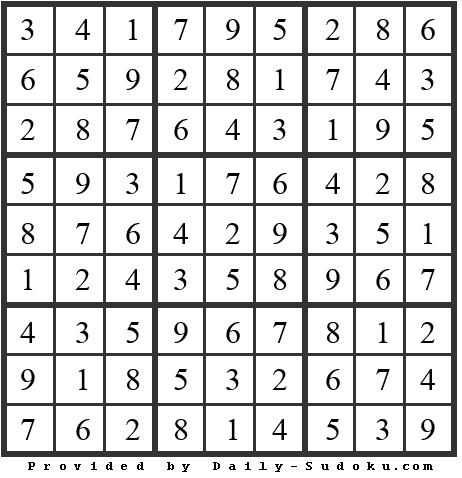 Daily Sudoku