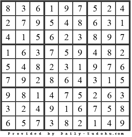 Daily Sudoku