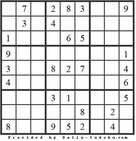 Daily Sudoku