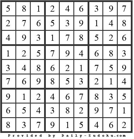 Daily Sudoku