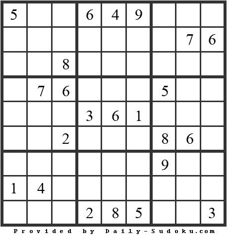 Daily Sudoku