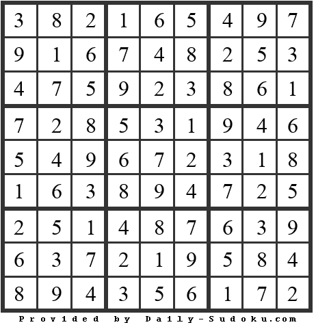 Daily Sudoku