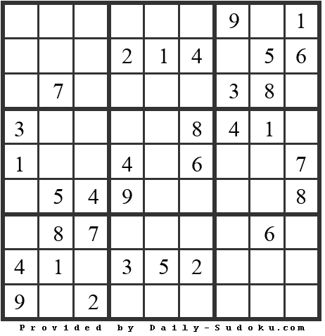 Daily Sudoku