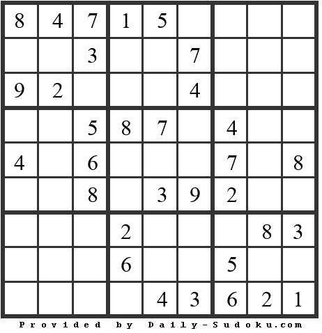 Daily Sudoku