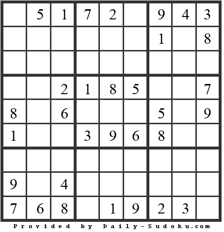 Daily Sudoku