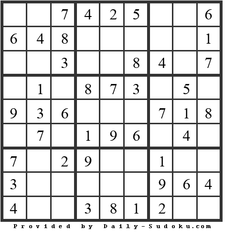 Daily Sudoku