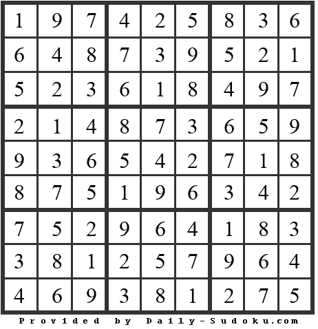 Daily Sudoku
