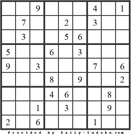 Daily Sudoku