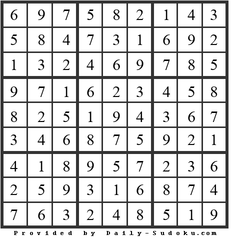 Daily Sudoku