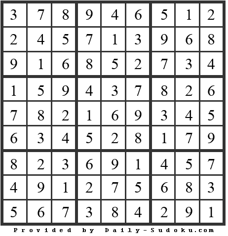Daily Sudoku