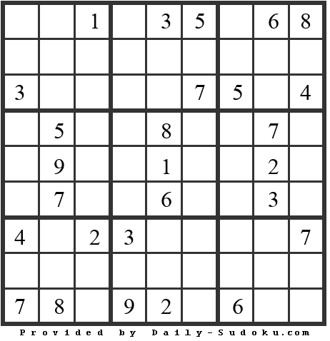 Daily Sudoku