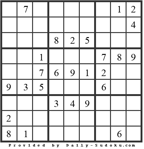 Daily Sudoku
