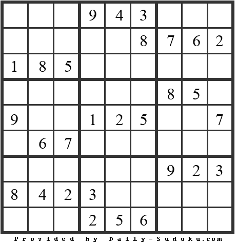 Daily Sudoku