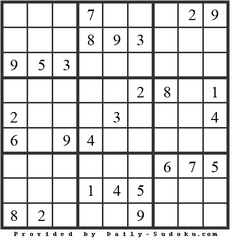 Daily Sudoku
