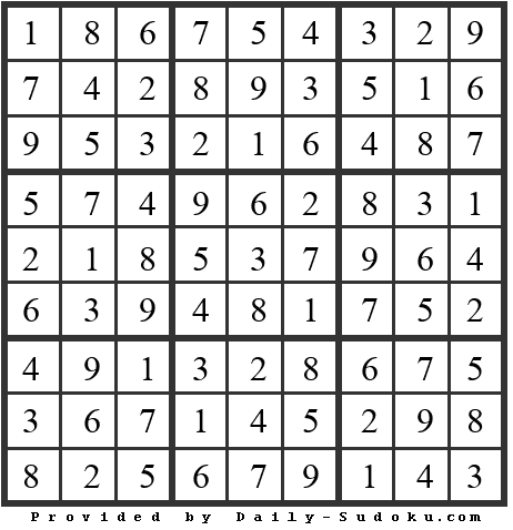 Daily Sudoku