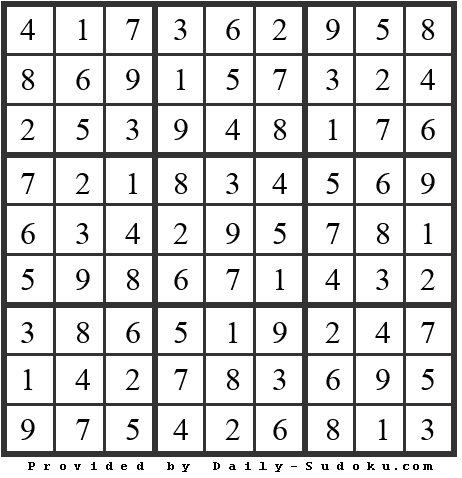Daily Sudoku