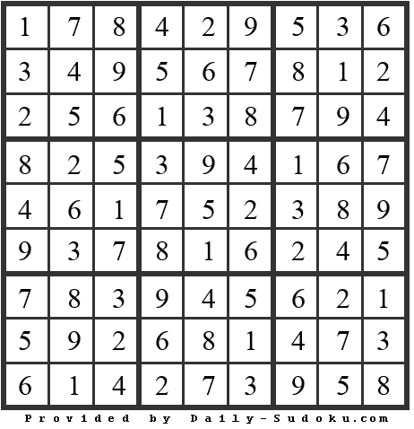 Daily Sudoku