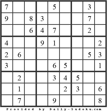 Daily Sudoku