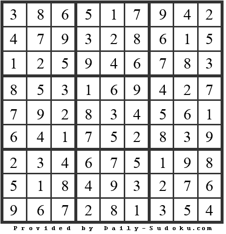 Daily Sudoku