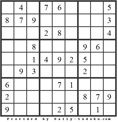 Daily Sudoku