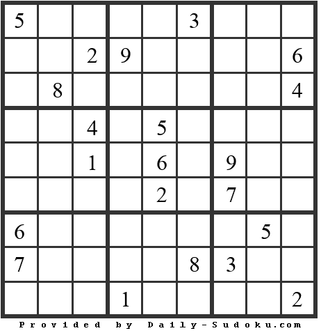 Daily Sudoku