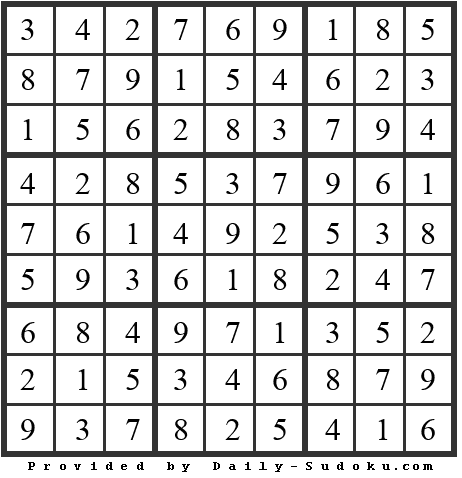Daily Sudoku