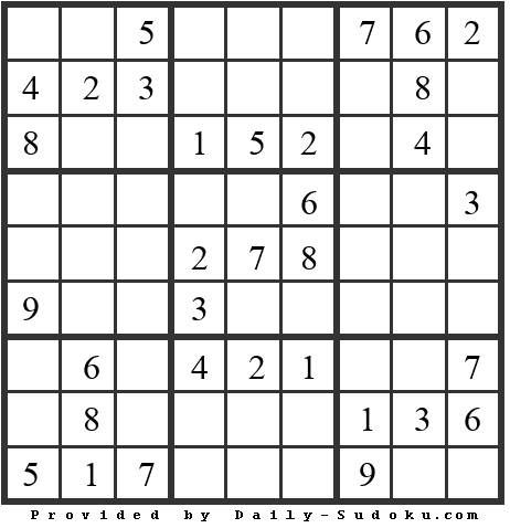 Daily Sudoku