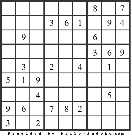 Daily Sudoku
