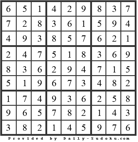 Daily Sudoku