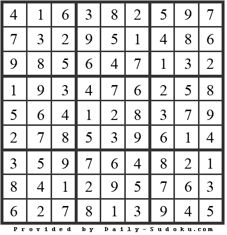 Daily Sudoku
