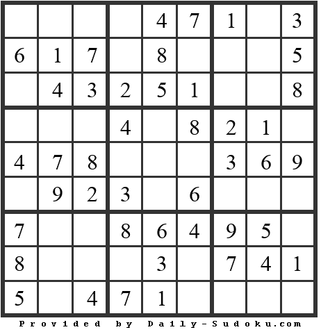 Daily Sudoku