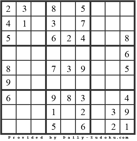 Daily Sudoku