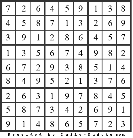Daily Sudoku