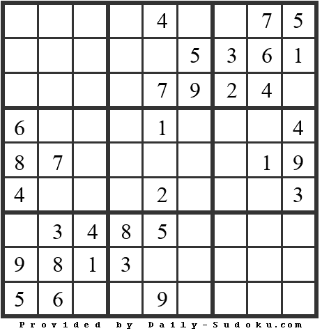 Daily Sudoku