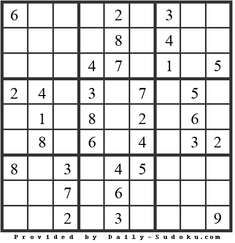 Daily Sudoku