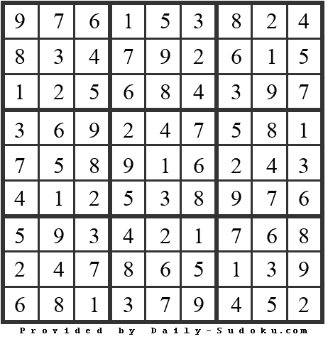 Daily Sudoku